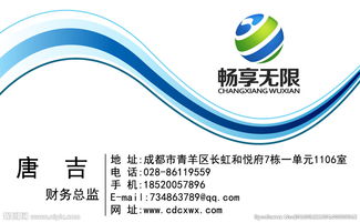 網(wǎng)絡(luò)科技公司 數(shù)字化時(shí)代的名片設(shè)計(jì)之道